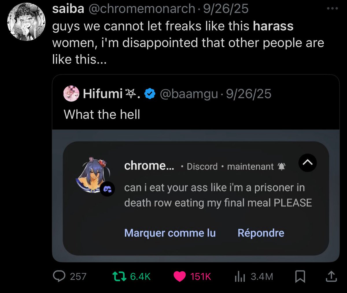 cinnamenhera's tweet image. saiba makes insane anime edits, is an fps pro player, owns multiple sports cars, is over 6ft, jacked, has a good sense of fashion and is insanely funny
somebody nerf this guy 😭😭