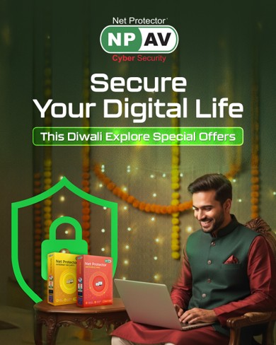 netprotector's tweet image. This Diwali, let safety sparkle too. ✨Secure your data, protect your peace.NPAV wishes you a safe celebration. 🔒

Offer Link - netprotector.net

(Net Protector, Diwali 2025, Cyber Security Awareness Month, NPAV, OTPScam, CyberSafety, Net Protected Life Sorted)