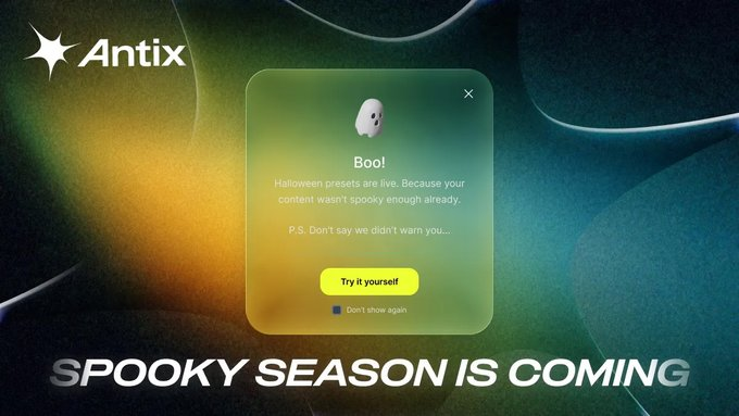 Crypto_old_man's tweet photo. Getting your pumpkins ready for the spookiest day of the year? 🎃
We’re big fans of jump scares too so @antix_in has a special Halloween preset pack waiting for you! 👻
Head over to @aige_in and create the creepiest version of your Digital Twin at  https://t.co/1XExxceiwh https://t.co/97ea7D0AFC