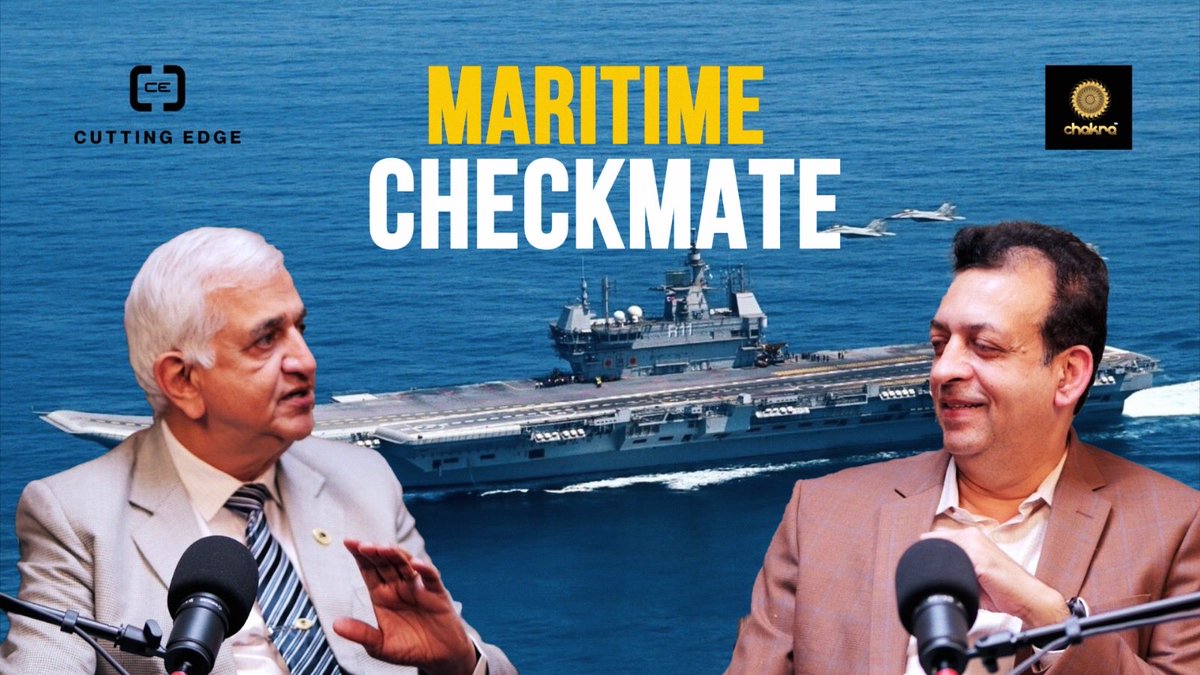 “Indo Pacific Regional Dialogue” of <a href="/indiannavy/">SpokespersonNavy</a> 28 Oct -30 Oct 25

A riveting discussion on this strategic &amp; apex level conclave &amp; more between me &amp; Director General <a href="/nmfindia/">National Maritime Foundation</a> Vice Admiral Pradeep Chauhan (R) on <a href="/chakranewz/">chakranewz</a> today 

Unmissable 

<a href="/SandeepUnnithan/">Sandeep</a> <a href="/i_DeepakBhadana/">deepak bhadana</a>