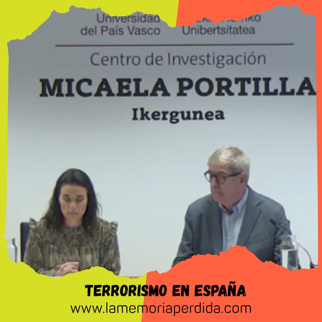 LA MEMORIA PERDIDA (@lamemoriperdida) on Twitter photo XXIII Seminario Fernando Buesa. 2000, la vuelta del terror. lamemoriaperdida.com/2025/10/23/xxi…
<a href="/Fundacion_Buesa/">Fundación Fernando Buesa Blanco Fundazioa</a> <a href="/SaraBuesa/">Sara Buesa</a> 
#PremiosIvoox2025 XXIII Seminario Fernando Buesa. 2000, la vuelta del terror. lamemoriaperdida.com/2025/10/23/xxi…
<a href="/Fundacion_Buesa/">Fundación Fernando Buesa Blanco Fundazioa</a> <a href="/SaraBuesa/">Sara Buesa</a> 
#PremiosIvoox2025
