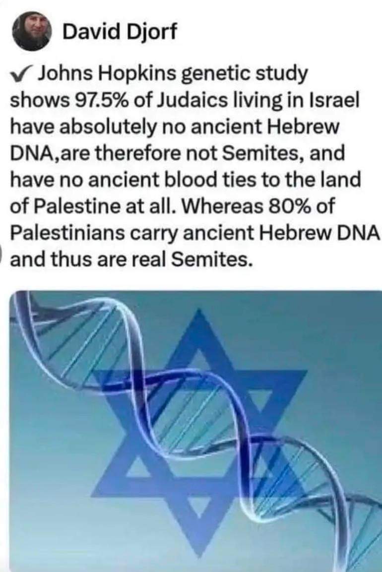 PEACE ON EARTH ๐ณ๐ดโฎ๐บ๐ฆ๐ต๐ธ (@gretethorn) on Twitter photo #Zionism_CurseOnHumanity 
#ZionismIsEthnicCleansing
#ZionismIsNotJudaism 
#Zionism = #USA #EndlessWars complicity in #GenocideByIsrael 
EYES WIDE OPEN, YOU'RE DUPET 
#Nakba77 #FreePalestine
<a href="/SenAdamSchiff/">Adam Schiff</a> <a href="/SenSanders/">Sen. Bernie Sanders</a> <a href="/SenSchumer/">Chuck Schumer</a> <a href="/LindseyGrahamSC/">Lindsey Graham</a> <a href="/SpeakerJohnson/">Speaker Mike Johnson</a> <a href="/LeaderJohnThune/">Leader John Thune</a> #Zionism_CurseOnHumanity 
#ZionismIsEthnicCleansing
#ZionismIsNotJudaism 
#Zionism = #USA #EndlessWars complicity in #GenocideByIsrael 
EYES WIDE OPEN, YOU'RE DUPET 
#Nakba77 #FreePalestine
<a href="/SenAdamSchiff/">Adam Schiff</a> <a href="/SenSanders/">Sen. Bernie Sanders</a> <a href="/SenSchumer/">Chuck Schumer</a> <a href="/LindseyGrahamSC/">Lindsey Graham</a> <a href="/SpeakerJohnson/">Speaker Mike Johnson</a> <a href="/LeaderJohnThune/">Leader John Thune</a>