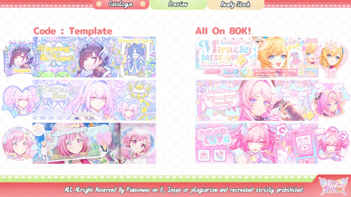 pimsunwoo's tweet image. ꒰ help repost sweetling? .. thank-u!

セールス . !?  Hello karena aku sedang masa rest BA jadi aku mau menjual beberapa template ku yang harganya cuman 80.000 (karena pernah ku pakai)! Kalau mau tanya tanya boleh dm aja yaa thankyou~૮₍˃̵֊ ˂̵ ₎ა  

#zonauang #zonajajan️️