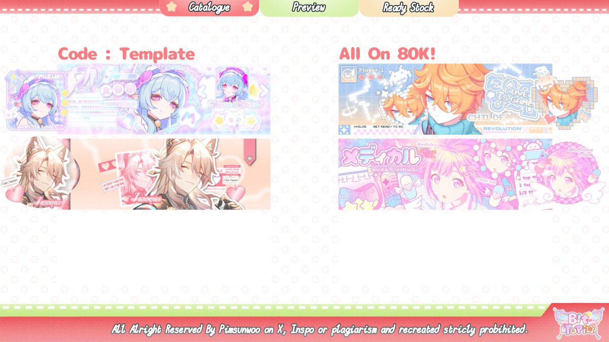 pimsunwoo's tweet image. ꒰ help repost sweetling? .. thank-u!

セールス . !?  Hello karena aku sedang masa rest BA jadi aku mau menjual beberapa template ku yang harganya cuman 80.000 (karena pernah ku pakai)! Kalau mau tanya tanya boleh dm aja yaa thankyou~૮₍˃̵֊ ˂̵ ₎ა  

#zonauang #zonajajan️️