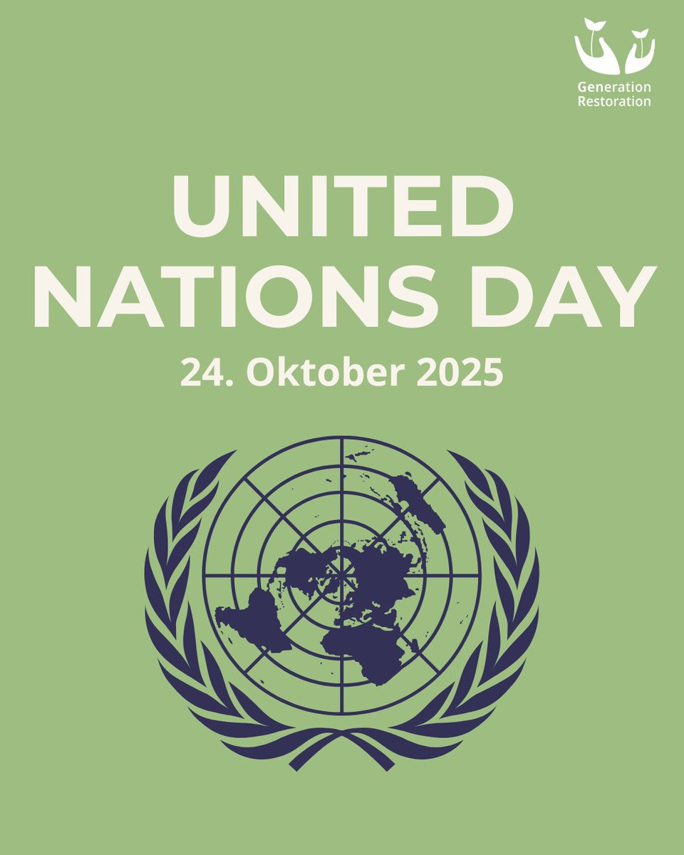 GenRestoration_'s tweet photo. 🌍 Multilateral cooperation isn’t optional, it’s essential for our survival.
On #UnitedNationsDay, we’re reminded that global challenges demand collective action, fairer, regenerative &amp; locally led.
We work together, for a future that leaves no one behind.
#SDGs #GenR https://t.co/JM4SJfUWbT