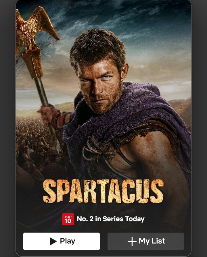 NetBlog01's tweet image. Spartacus