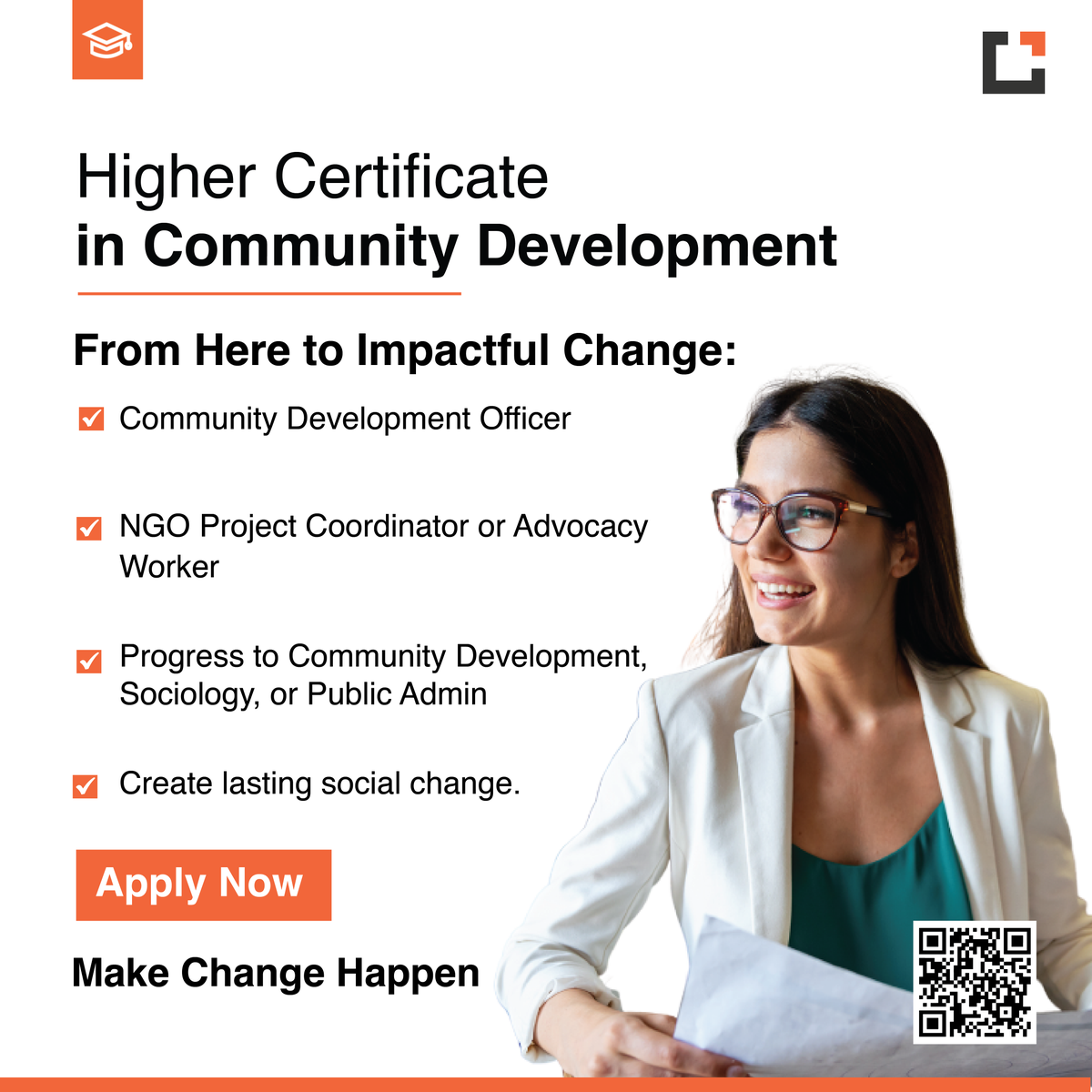 Cornerstone_CPT's tweet image. Make change happen!
Study a Higher Certificate in Community Development and prepare for roles in NGOs, advocacy, and public service.

Apply now: eu1.hubs.ly/H0nd2zw0

#Highereducation #Futuregamechangers #Learntochangetheworld