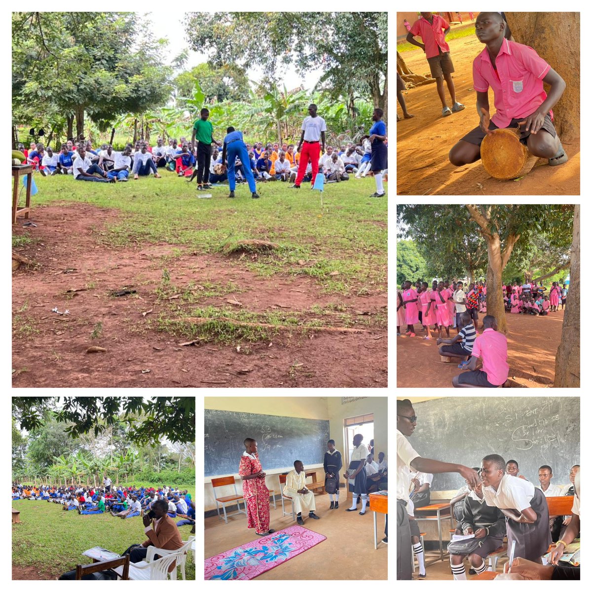 AEGYKamuli's tweet photo. Over the past week, Cascade has continued to conduct impactful drama series on nutrition in various schools. Students from the different school nutrition clubs have been engaged and enthusiastic about spreading awareness on healthy habits and nutrition. #CASCADEInAction https://t.co/ToUg0cKMIP