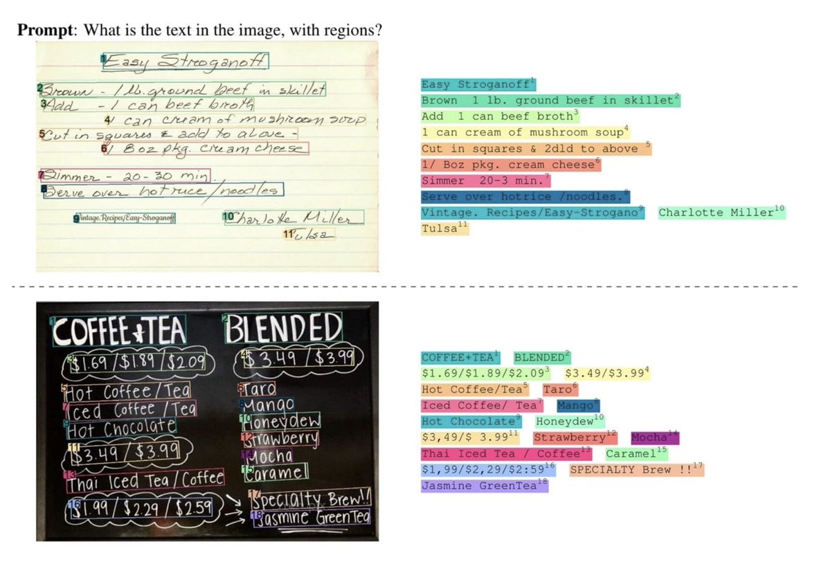 mervenoyann's tweet image. want to fine-tune models for OCR/document??? 📑
two tutorials for you 🫡
> fine-tune Kosmos2.5 with grounding: if you have data with bounding boxes + text inside 
> fine-tune Florence-2 on DocVQA: if you search for answers in a document
plug and play with other VLMs! 💗