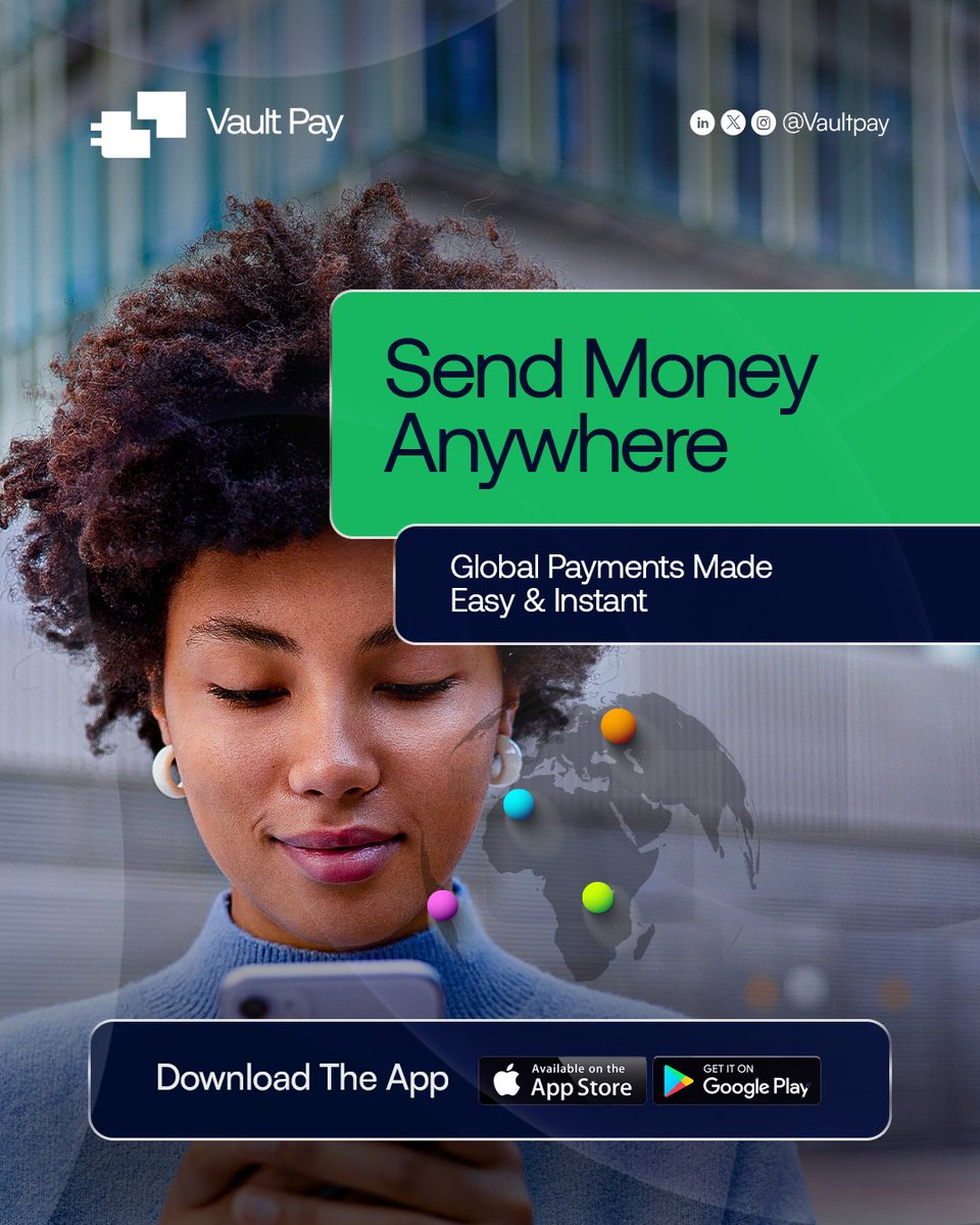 Chuksihesiaba's tweet image. Week 2 of my startups design challenge, 
Social media designs for vault pay a Fintech startup.
#startups #fintechstartups #buidinginpublic