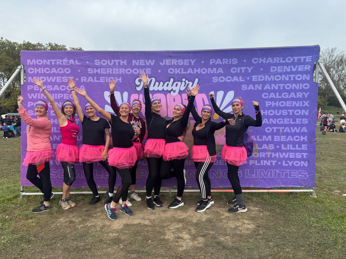 CEBATEC_BIM's tweet image. 🎀 Mud Girl 2025 🎀
Nous avons franchi 17 obstacles sur 5 km, et découvert toute l’intensité du Mud Girl Lyon 2025💪
Félicitations à chacune d’entre vous !

#CEBATEC #COSINUS #ENERPOL #FBSCONCEPT #MudGirl #MudGirlLyon #GirlPower #Solidarité #OctobreRose #LutteContreLeCancerDuSein