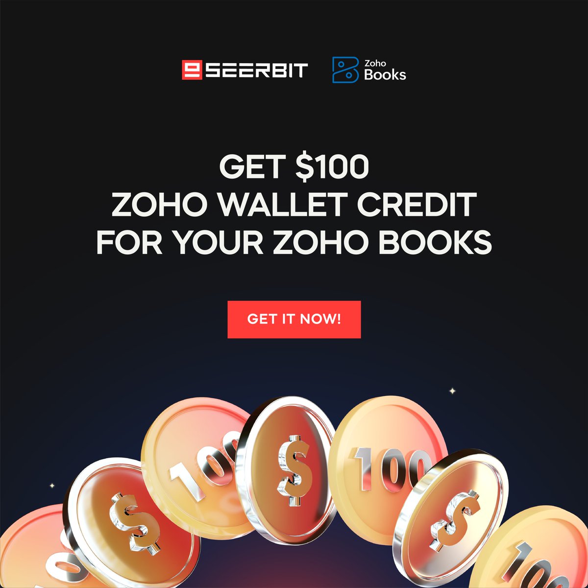getSeerBit's tweet image. Become a SeerBit merchant &amp;amp; receive $100 in Zoho Wallet Credit to explore Zoho Books &amp;amp; other @zohoafrica products.

With SeerBit now integrated into @zoho_books , your businesses can collect payments, reconcile transactions &amp;amp; manage cash flow

Visit  seerbit.com/seerbit-x-zoho
