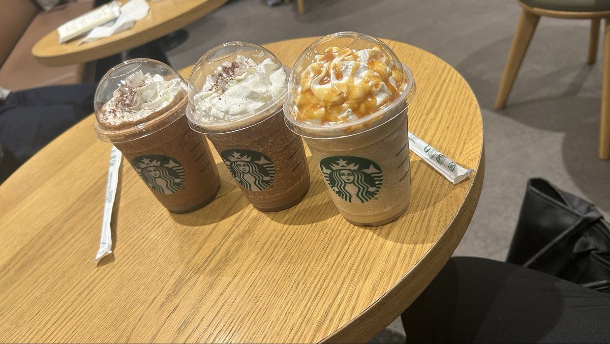 Noiru1290's tweet image. スタバ、アイプロで来たー@Aylua_Office 
@Toritori00351