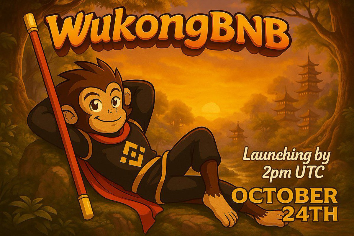 Jackmaa111's tweet photo. Top Raiders incoming! 🏆
Join #WukongBNB now and secure your airdrop 💰
Strong community, no dump, solid project 🐒🐒🐒

The monkey’s moving! 🚀
Be a Top Raider and grab your #WukongBNB airdrop 🪂
Early community = early rewards 💎
#WukongBNB
#BNBLAUNCH
#CryptoMarket https://t.co/msO4SpoyHC