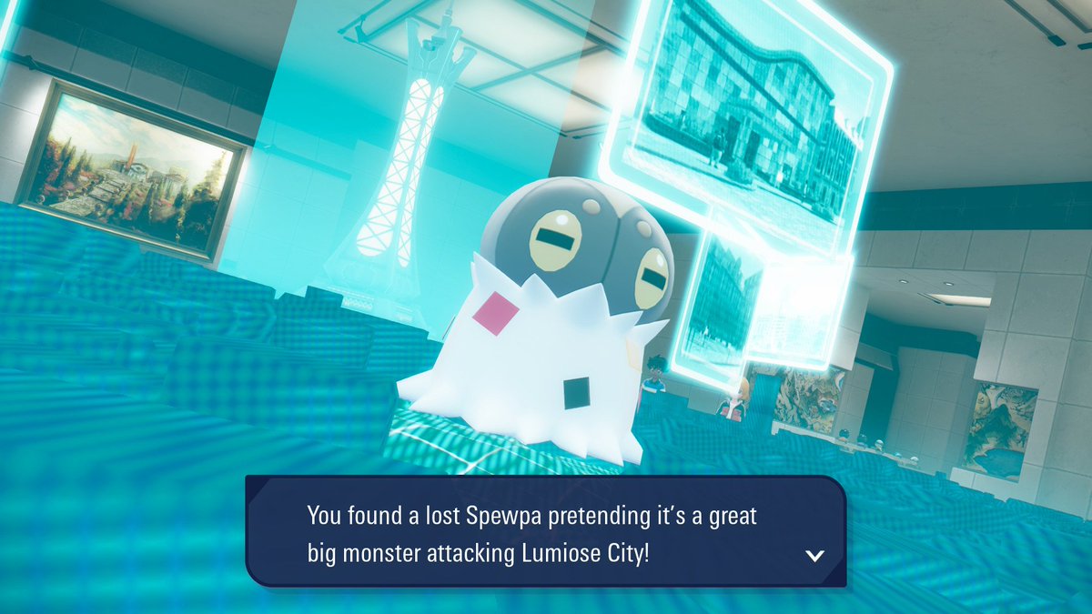 Daniel101Switch's tweet image. #NintendoSwitch2 #PokemonLegendsZA
#Spewpa

Run! It&apos;s Spewpazilla!