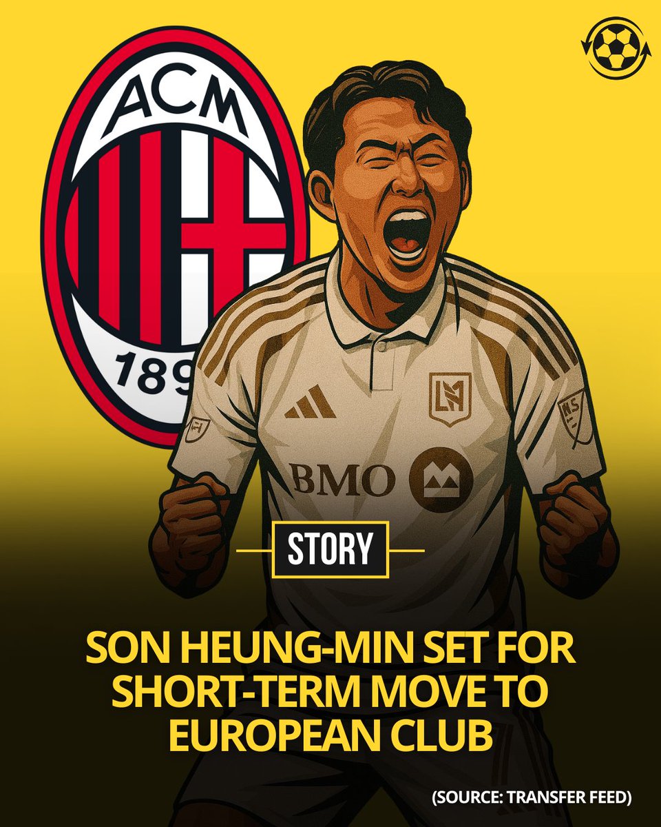 🚨 Son Heung-min is expected to follow in David Beckham’s footsteps by joining a European club once the MLS season concludes, helping him stay match-fit ahead of this summer’s World Cup.

AC Milan, Beckham’s former team, has been mentioned as a possible destination.

The move