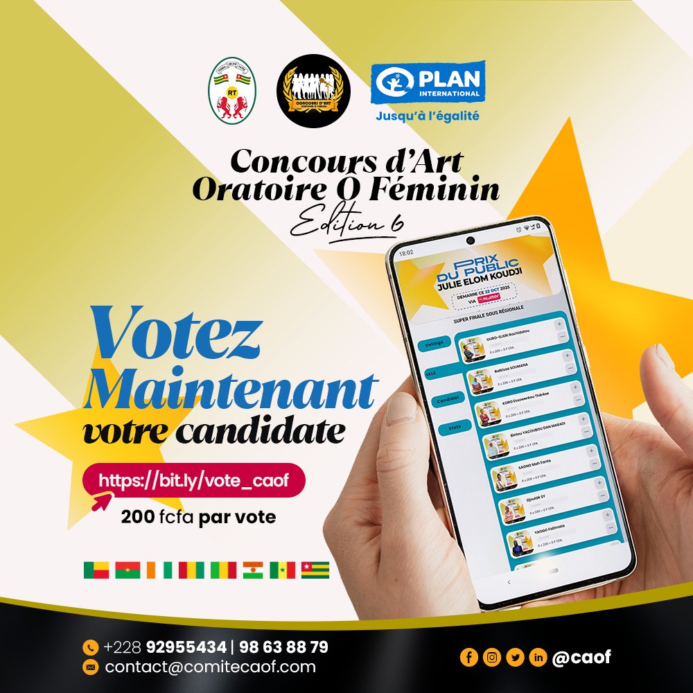 Concours d'Art Oratoire Ô Féminin tweet media