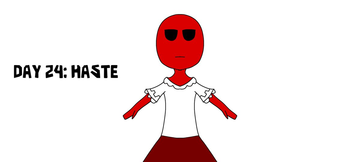 cris_developer's tweet image. #doorstober25 Day 24: Haste!! 🇨🇱🇨🇱🇨🇱🇨🇱

to celebrate United Nations Day, i drew Haste to represent Chile.

For the next 2 days, i will draw other entities in national costumes.