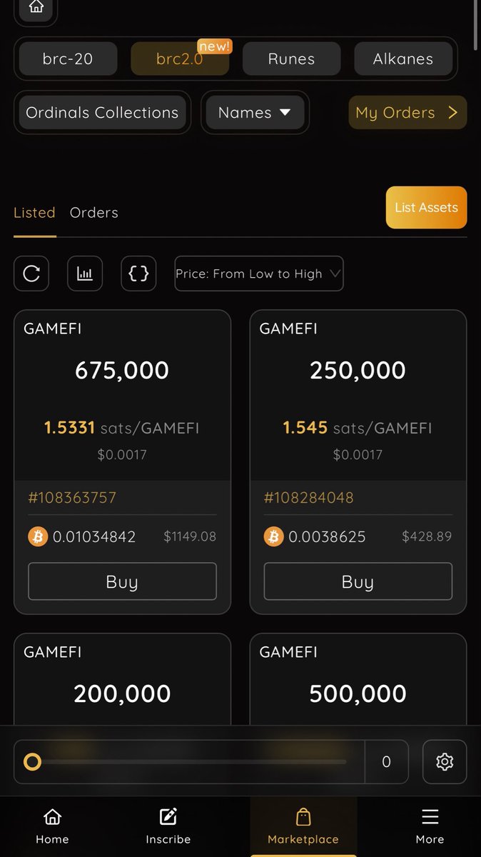 不知不觉 $Gamefi 地板来到了1.5gas

大的要来了 ，11月
属于 #brc2.0的高光时刻
属于 $Gamefi 的春天

#Bitcoin #Ordinals #Runes #BRC20