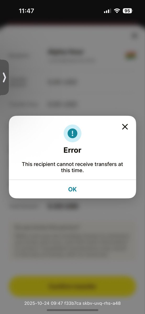 TheDailyEch0's tweet photo. @REAgyemang The momo number is not working from Sendwave app. https://t.co/dVbKaEXvQz