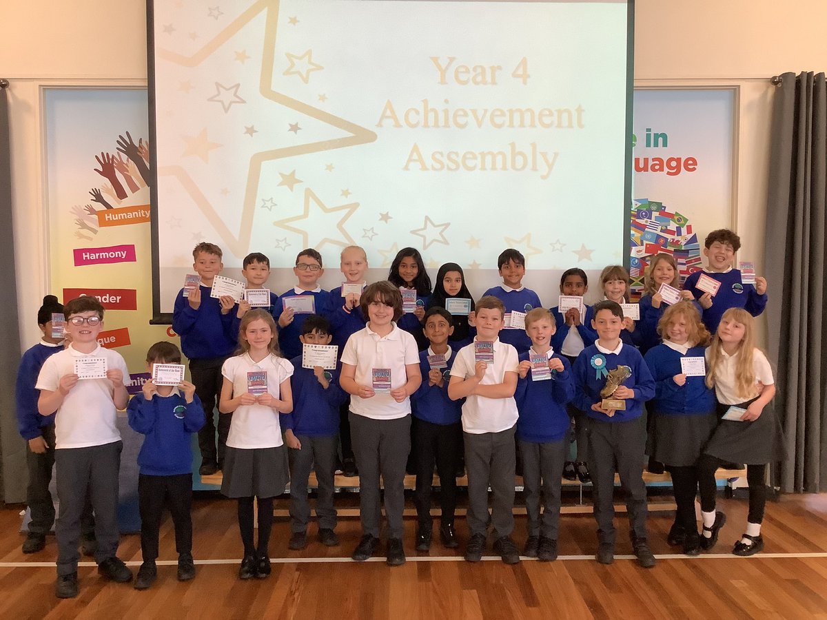ReinwoodJuniors's tweet image. Well done to year 4 achievement assembly winners! 🤩⭐️🎉🏆 #RJS4B #RJS4D #RJS4H