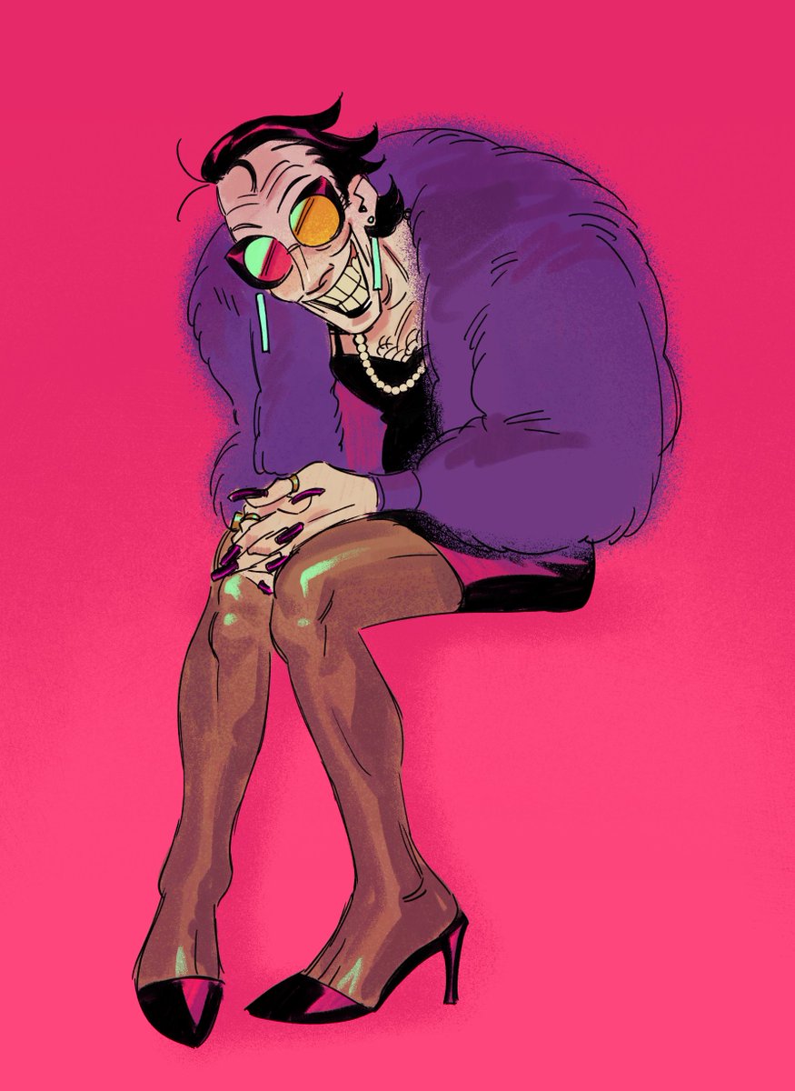 obsessed with @/borderlambs human sneo concept #spamton