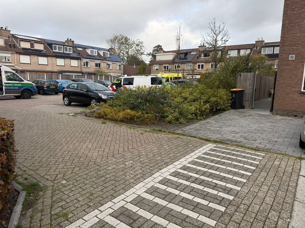Bedrijfsongeval in Voorhout: werknemer raakt gewond bij val