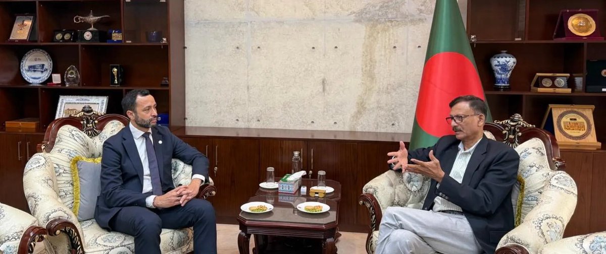 ILOAsiaPacific's tweet image. The @ilo welcomes @MaxTunonILO as its new Country Director in Bangladesh.

He joins at a crucial time as Bangladesh continues advancing its #DecentWork and #SocialJustice agenda.

@ilobangladesh 

🔗 tinyurl.com/yeyv9zft