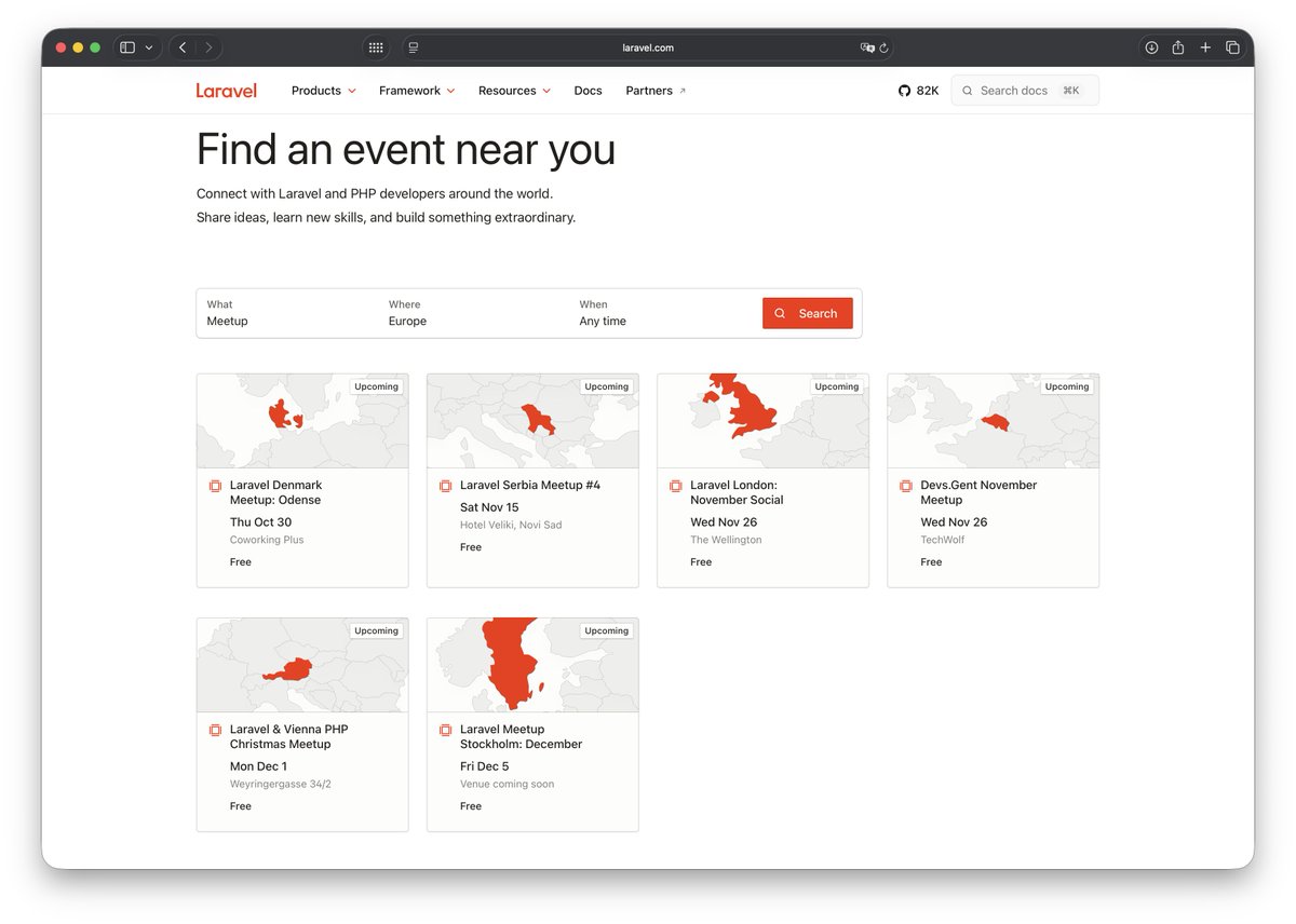 azath0th's tweet image. Laravel Vienna Xmas Meetup is live on Laravel's community site!

Join us December 1st to meet @harrisrafto and lots of other Laravel aficionados 🎄