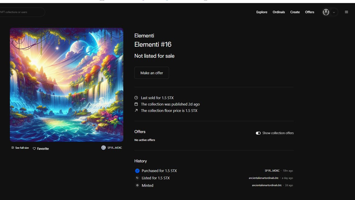 WOOOOO!!!!!! 🚀

Thank You, Once Again, "MDKC" from <a href="/trygamma/">Gamma.io</a> x Curating "Elementi #16" - You are quickly climbing in our top 5 Hodlers in our small community!!! 🙏

I have already sent you "Elementii #16" as part of the Collection "Deal" 😊

Cherish Your Constant Support!!!!! 🤝