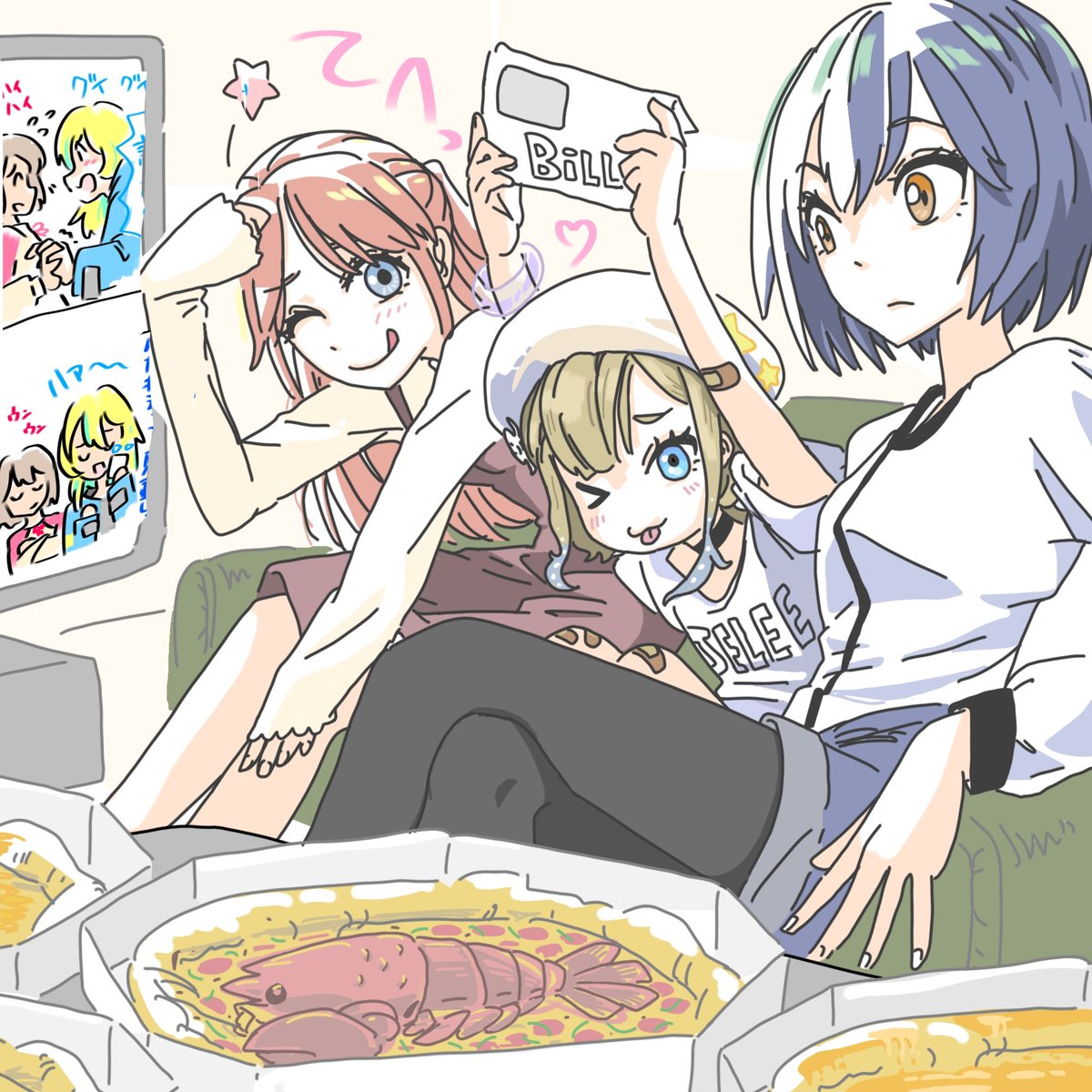 もじのすけ様リクエストページ もじのすけ (@moji_mojinosuke) / X