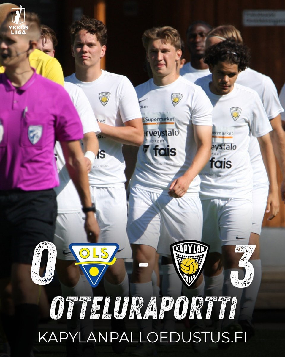 Otteluraportti eiliseltä luettavissa kotisivuilla! 💻🔗

kapylanpalloedustus.fi/uutiset/kapa-t…

📸 <a href="/opperi64/">Olli-Matti Matihalti</a> 

#käpa #käpylänpallo #käpaedustus #helsinki #jalkapallo #ykkösliiga #ruutuplus #meneetunteisiin #jalkapallo #futis #braku #brahenkenttä