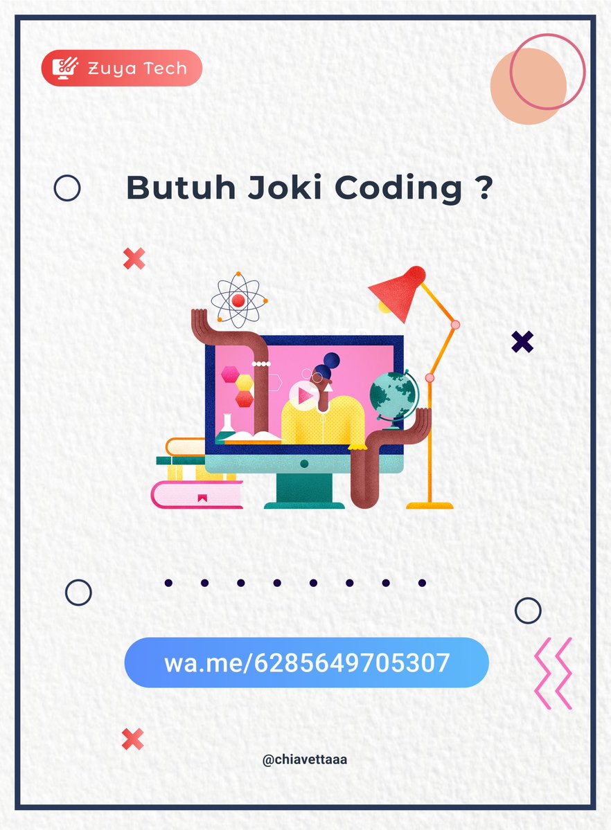 chiaveteee's tweet image. Haii aku open :
- joki coding basic (python, java, java jsp, java GUI, C, C++, flutter, android studio)
- pembuatan website (html, css, js,php, laravel)
- joki database (mysql, postgresql, ms access, dbeaver)
- joki Design UI/UX, user research
boleh tanya" dulu :…