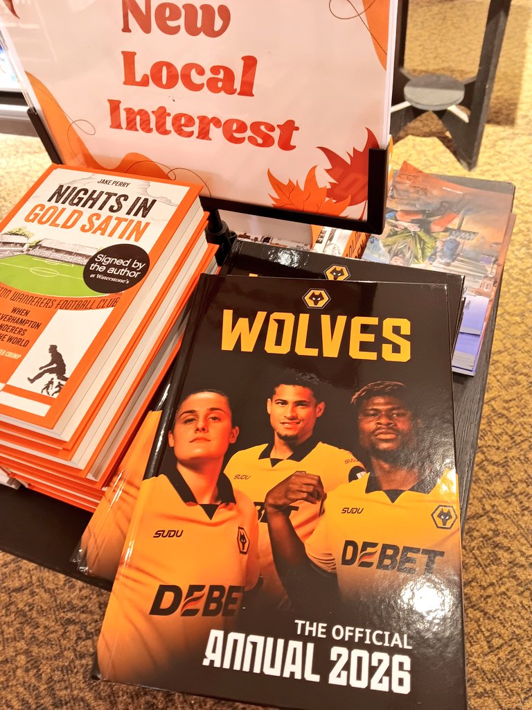 Wolves Annual 2026 now in stock! #Wolverhampton #WWFC