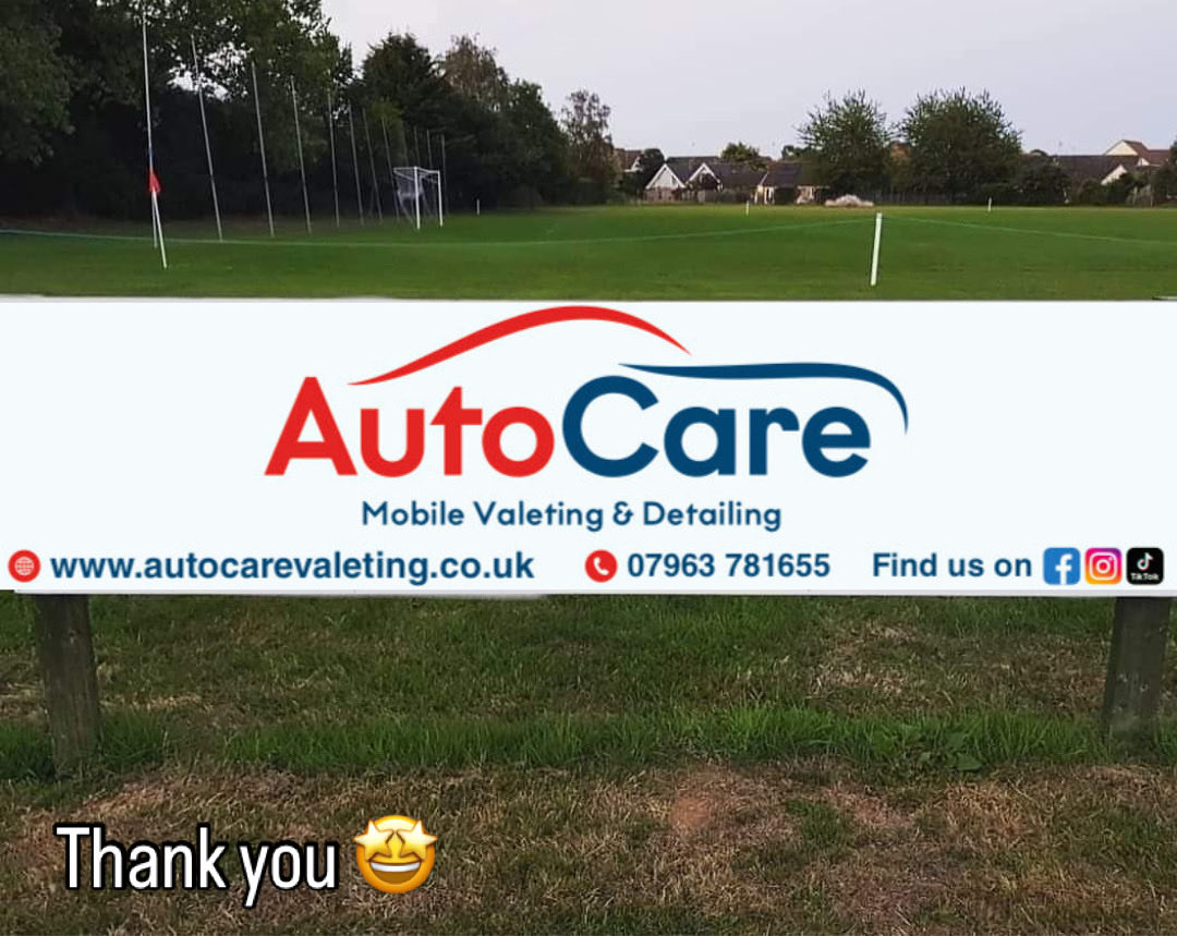 💡 Sponsor Spotlight: Autocare 
Next up in our Sponsor Board Thank You Series is a huge shoutout to Autocare — proud supporters of AFC Kesgrave. 
#Uppakessie #Community #sponsor