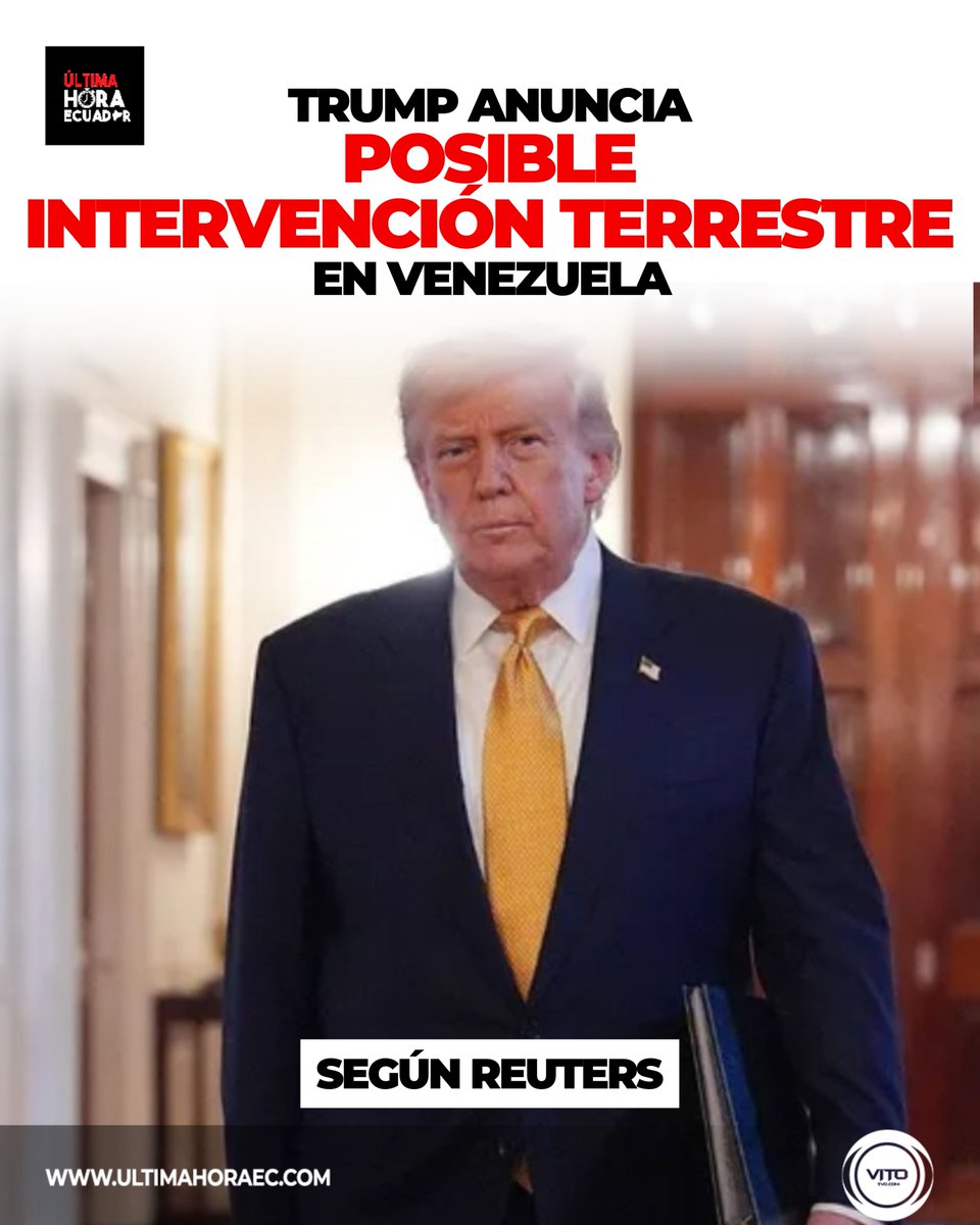Trump anunció que “pronto” habrá operaciones terrestres en Venezuela tras acciones navales contra el narcotráfico. EE. UU. informa de nueve botes destruidos y al menos 37 muertos; Maduro rechazó las acciones y advirtió de resistencia.