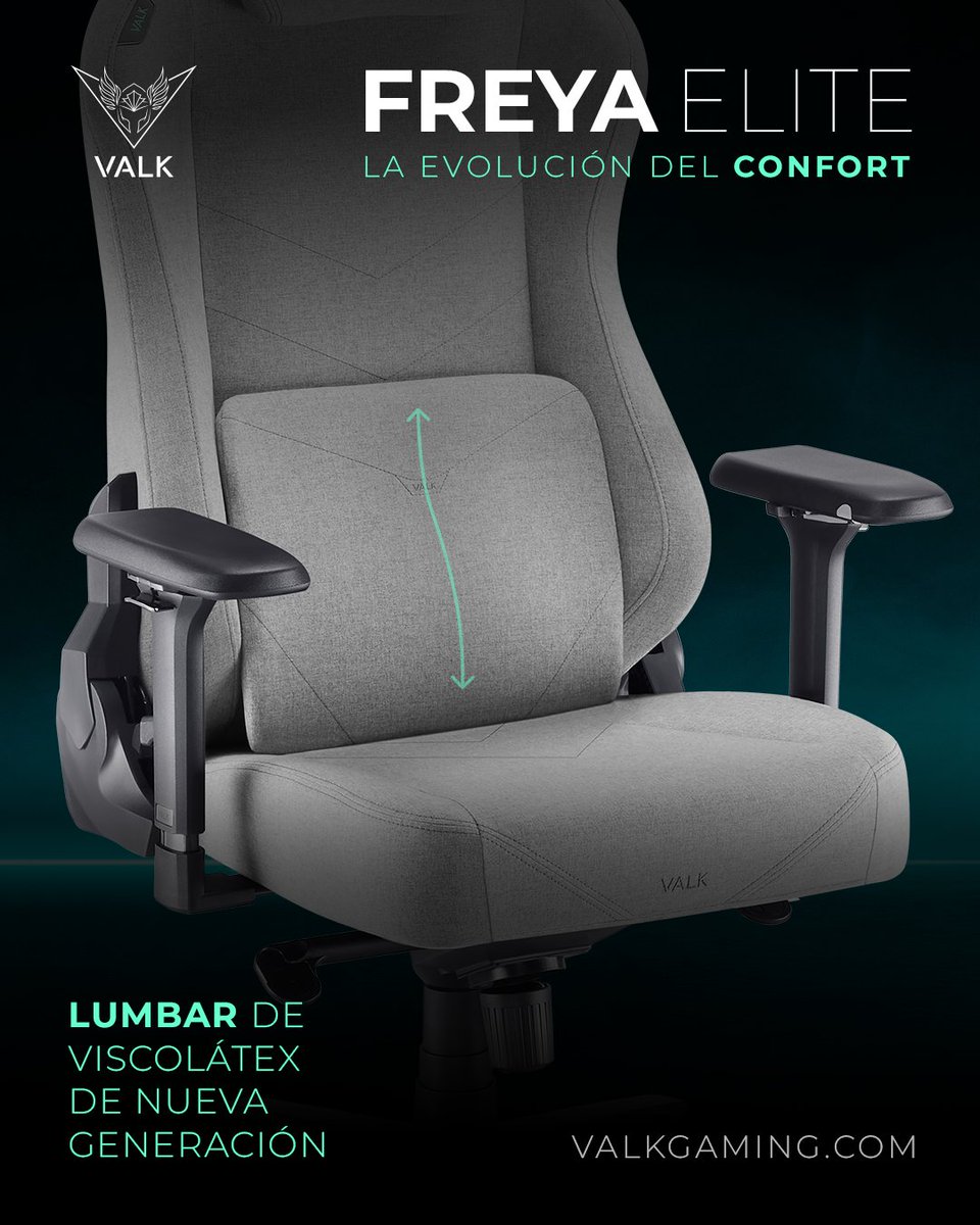 ValkGaming's tweet photo. 📢FREYA ELITE YA DISPONIBLE📢
Ya está disponible en nuestra web la nueva FREYA ELITE, la más poderosa de las Valkyrias 👑
Una silla para quienes buscan comodidad y rendimiento al más alto nivel.

👉Elegancia, fuerza y carácter se combinan para redefinir el confort y elevar tu experiencia.
👉Ergonomía sublime, estética elegante, materiales de alta gama.
👉Diseñada en España.

¡Ya disponible en nuestra web! 💯