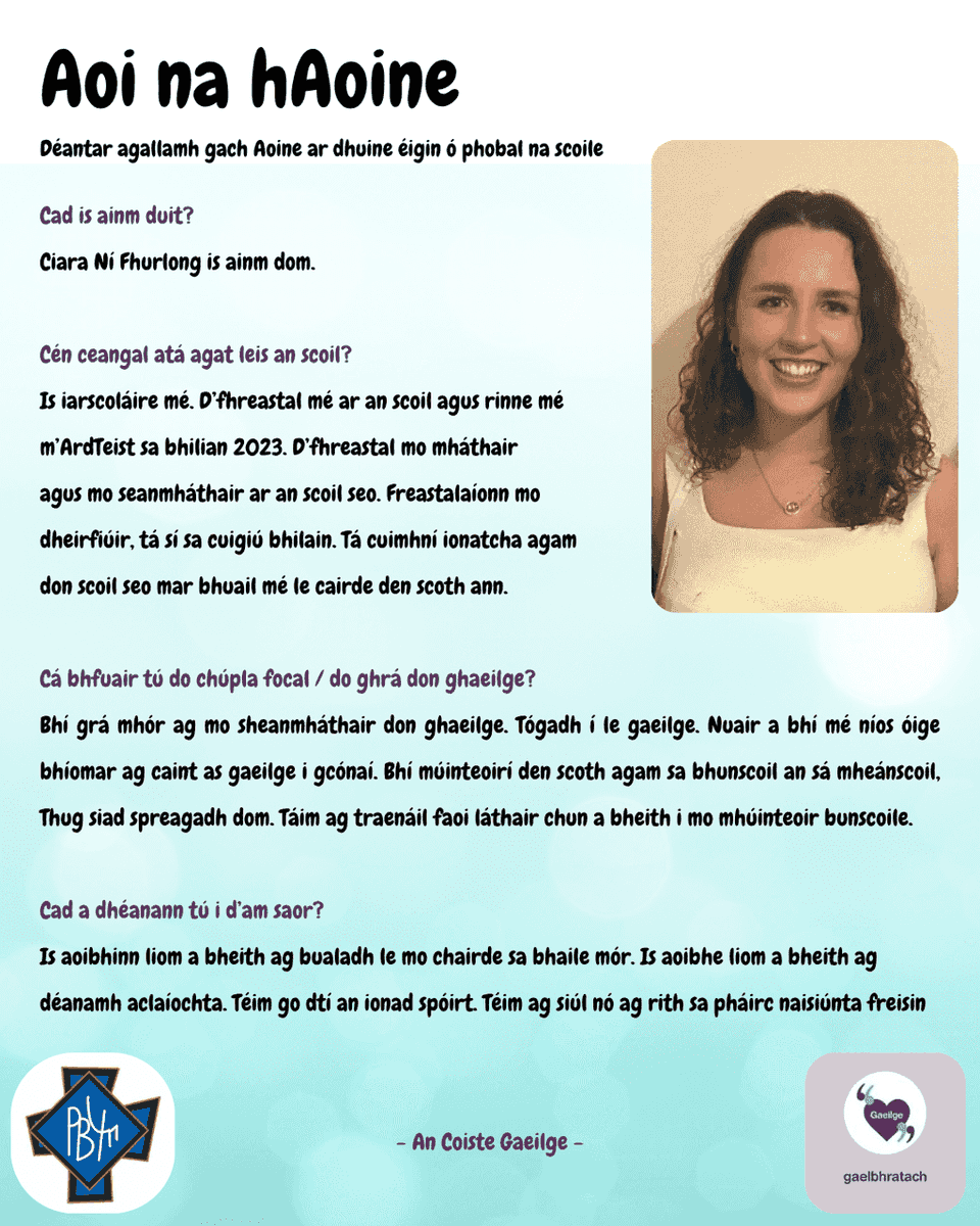 St. Brigid’s Presentation Secondary School tweet media