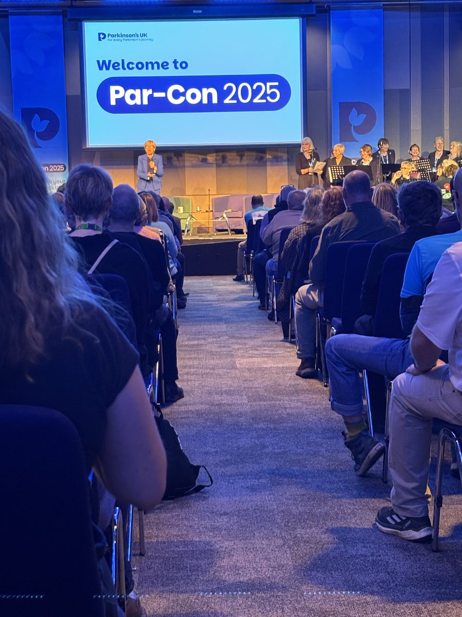 At Par Con in Birmingham, hosted by <a href="/ParkinsonsUK/">Parkinson's UK</a>. If you are here, come over and see us at the <a href="/SpotlightYOPD/">Spotlight YOPD</a> table!