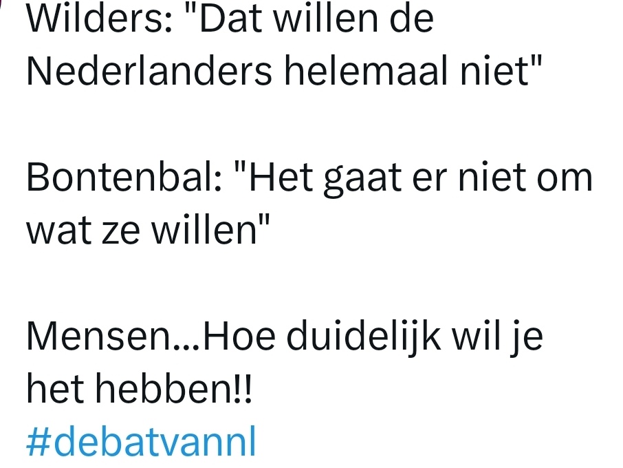 M.a.w. De Burger. Kan de Tering krijgen.
