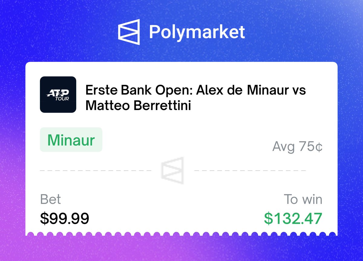 Polymarket is the endgame tweet media