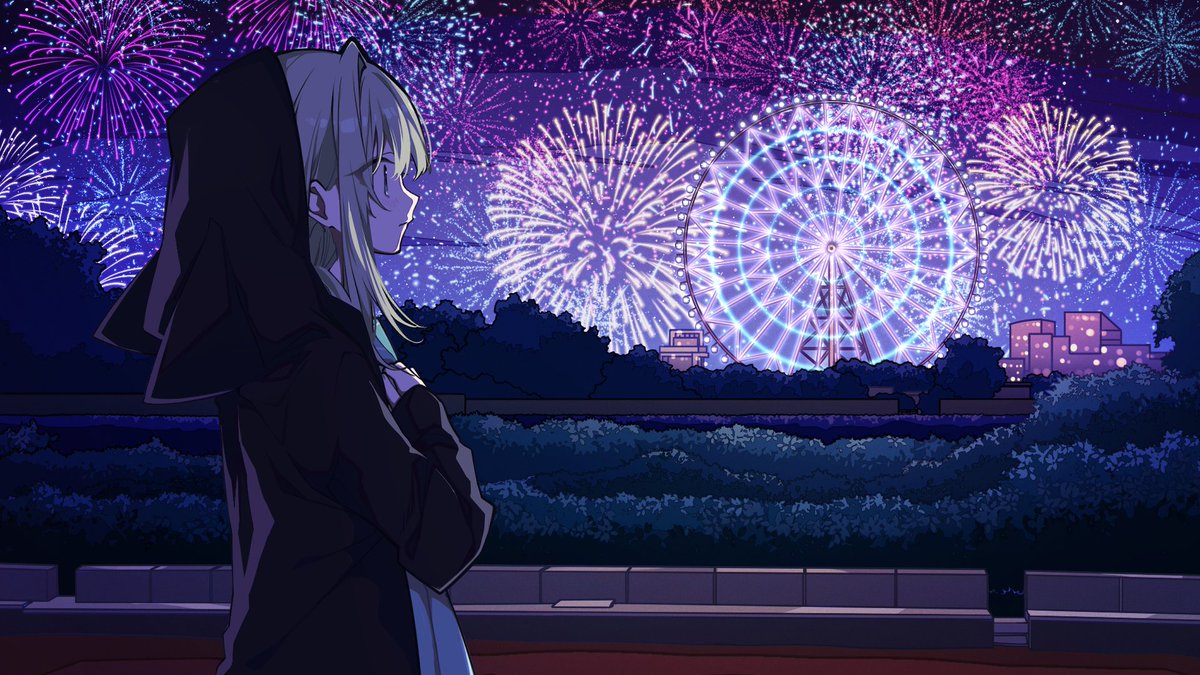 LOOPERS イベントCG紹介 【ミア】「…………え」 その時、イルミネーション