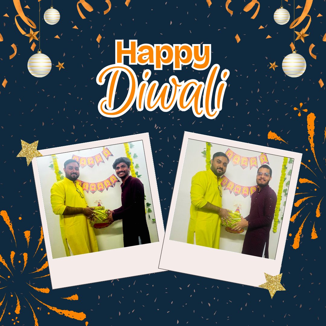 sparklewebdevs's tweet image. Our team had a blast celebrating Diwali last Friday! 🎇🎁

Laughter, gifts, and good vibes everywhere. ✨

#teamsparkleweb #diwali2025 #sparkleweb #teamfun #officevibes