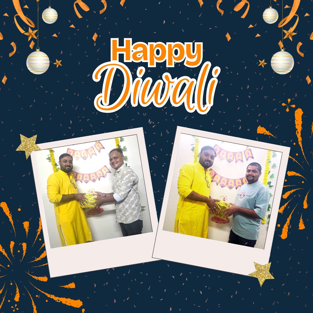 sparklewebdevs's tweet image. Our team had a blast celebrating Diwali last Friday! 🎇🎁

Laughter, gifts, and good vibes everywhere. ✨

#teamsparkleweb #diwali2025 #sparkleweb #teamfun #officevibes
