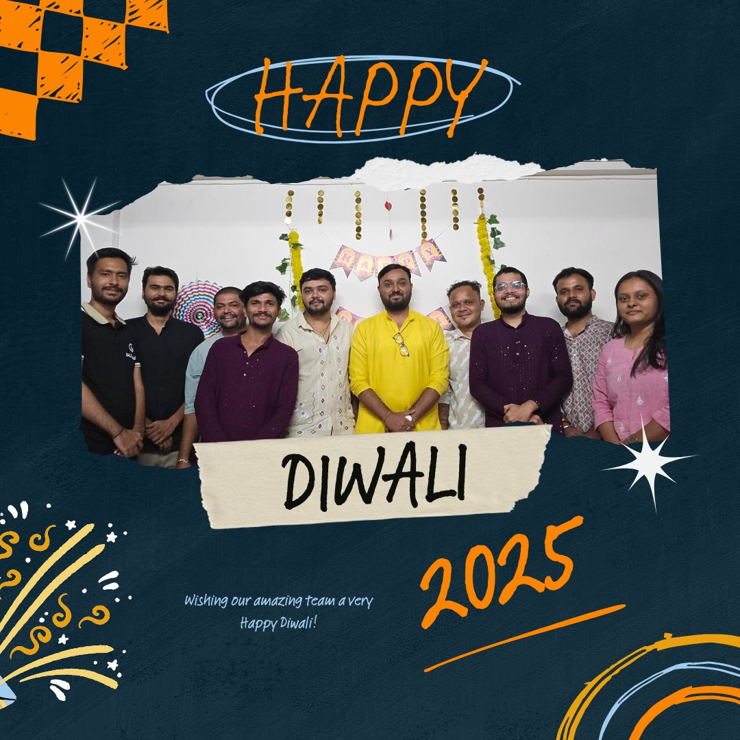 sparklewebdevs's tweet image. Our team had a blast celebrating Diwali last Friday! 🎇🎁

Laughter, gifts, and good vibes everywhere. ✨

#teamsparkleweb #diwali2025 #sparkleweb #teamfun #officevibes