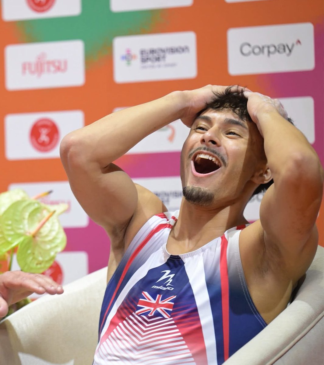 tj_canino's tweet photo. jake jarman — a world champion. 🥳 https://t.co/NcGyeVDr9P