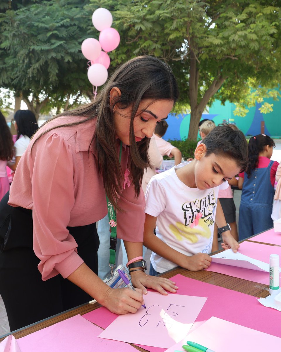 GreenfieldIntS's tweet image. Our Primary Student Council organised a range of hands-on activities during break time, taking full ownership of the event- from planning to execution.
#ThrivingTogether #behappybeGIS #ProudlyTaaleem #PinkDay #BreastCancerAwareness 
@Taaleem