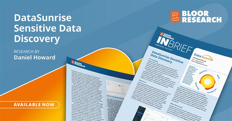 BloorResearch's tweet image. Daniel Howard examines how @datasunrise  delivers sensitive data discovery within a broader protection platform, combining masking, multi-format coverage, and cloud scalability.

#datasecurity #dataprivacy #datadiscovery #cloud #AI #BloorResearch

bloorresearch.com/research/datas…