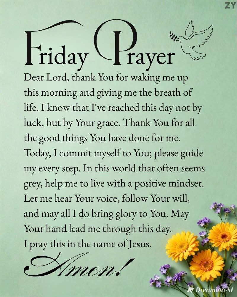 Happy Friday! Have an amazing day.