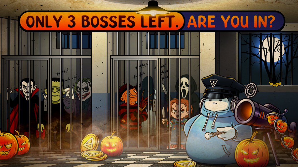 10K TON is on the line. Are you in? 🎃🎃
The boss hunt in Pumpkin Punch is heating up!
✅ 7/10 Bosses Defeated. Only 3 LEFT!
 Massive Prize Pool:
- 10K TON
- 100K Spin Tickets
- 250M SOON Points
 Don't miss out! Get in the game and SMASH THE PUMPKIN!